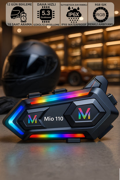 Mio 110 RGB İnterkom Kulaklık