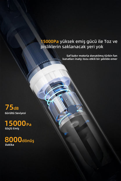 Mio 3C Araç Süpürgesi Siyah