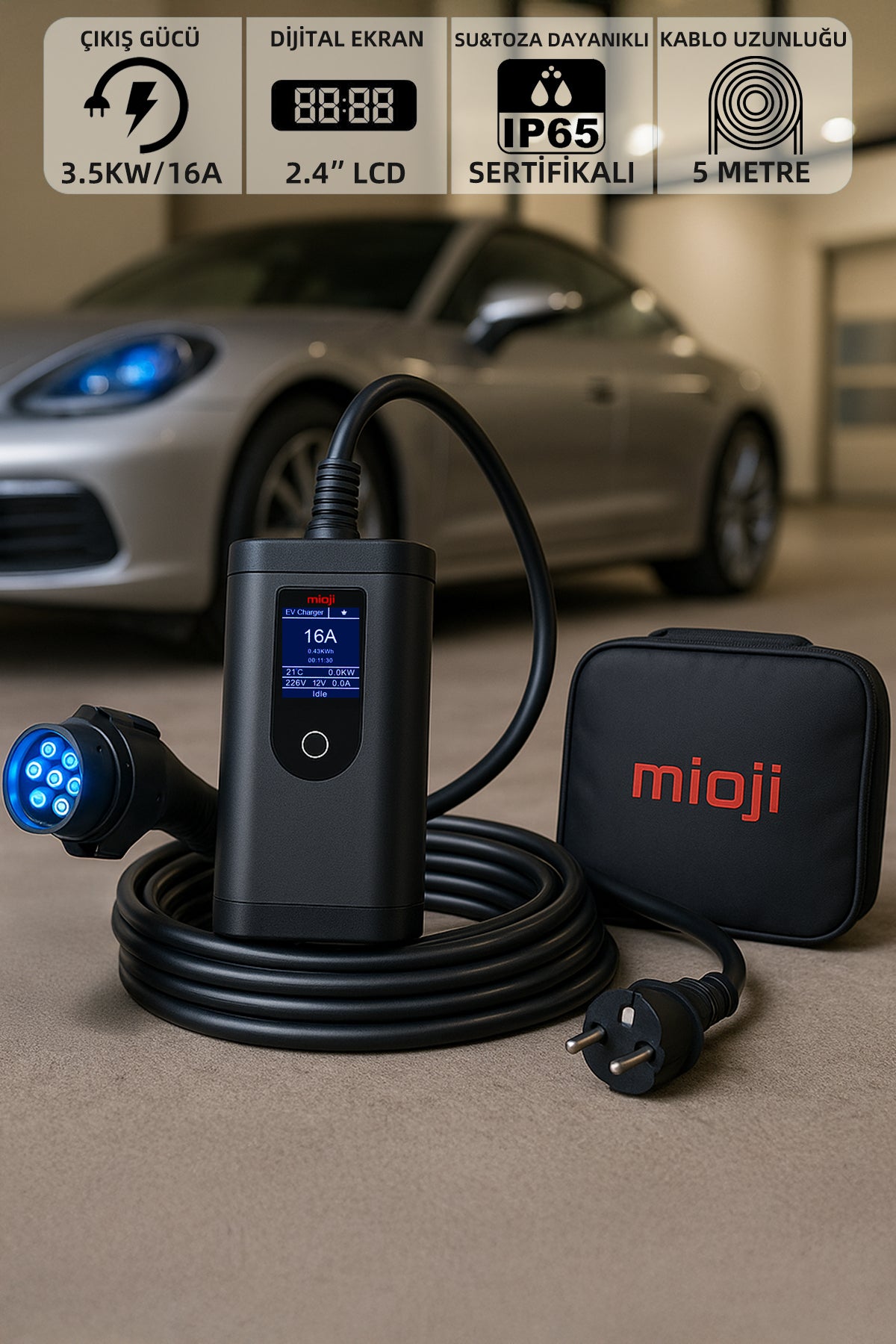 Mio 717 Elektrikli Araç Şarj Cihazı