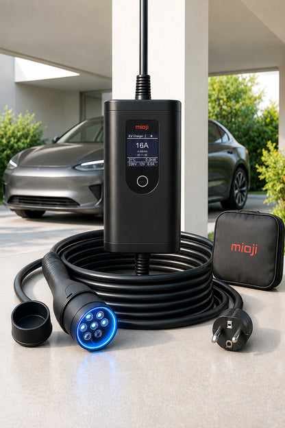 Mioji 717 Elektrikli Wi-Fi Destekli Araç Şarj Cihazı