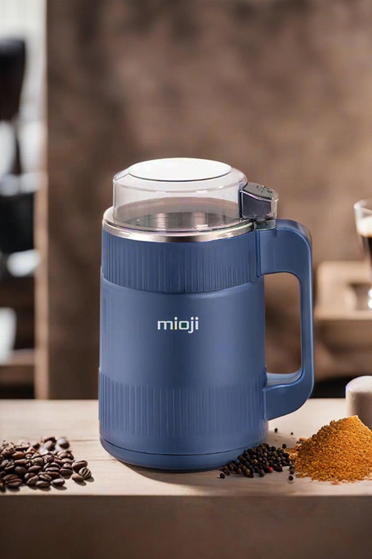 Mioji CG34 Baharat ve Kahve Öğütücü Mavi