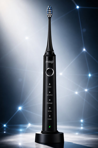 Mioji Oral B6 Care 4-in-1 Ağız Bakım Seti Siyah