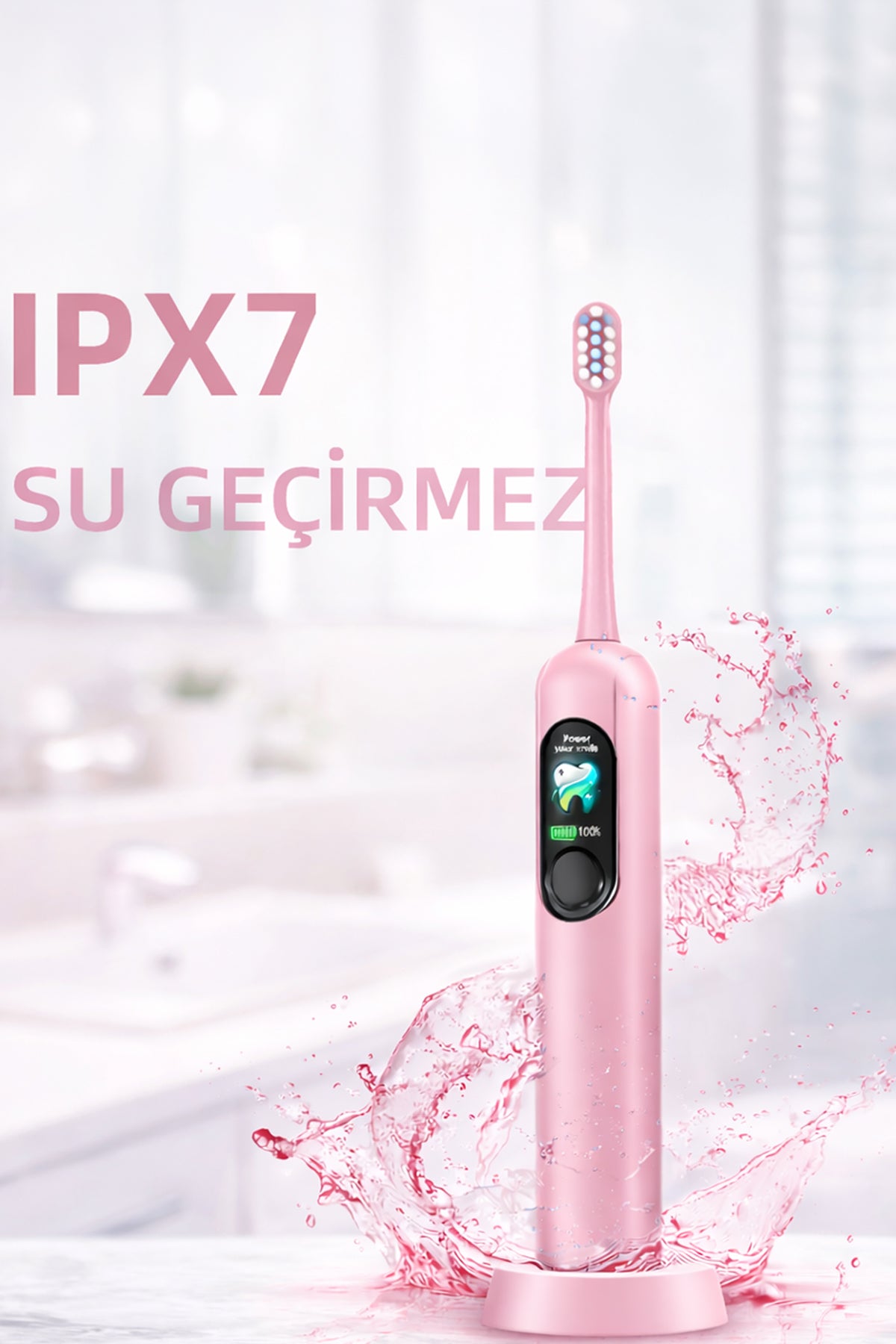 Mioji Oral B8 Care Diş Fırçası Pembe