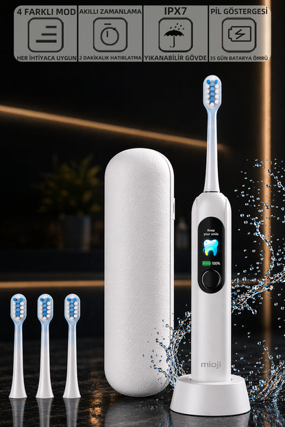 Mioji Oral B8 Care Diş Fırçası Beyaz
