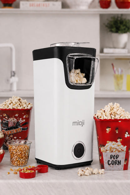 Mioji POPX1 Mısır Patlatma Makinesi Beyaz