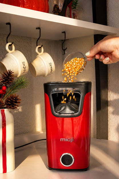 Mioji POPX1 Mısır Patlatma Makinesi Kırmızı