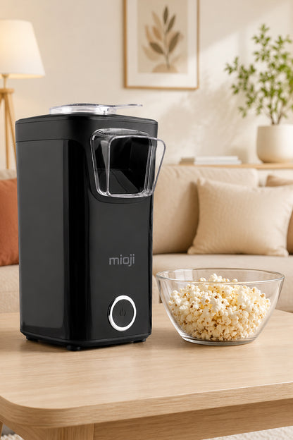 Mioji POPX1 Mısır Patlatma Makinesi Siyah