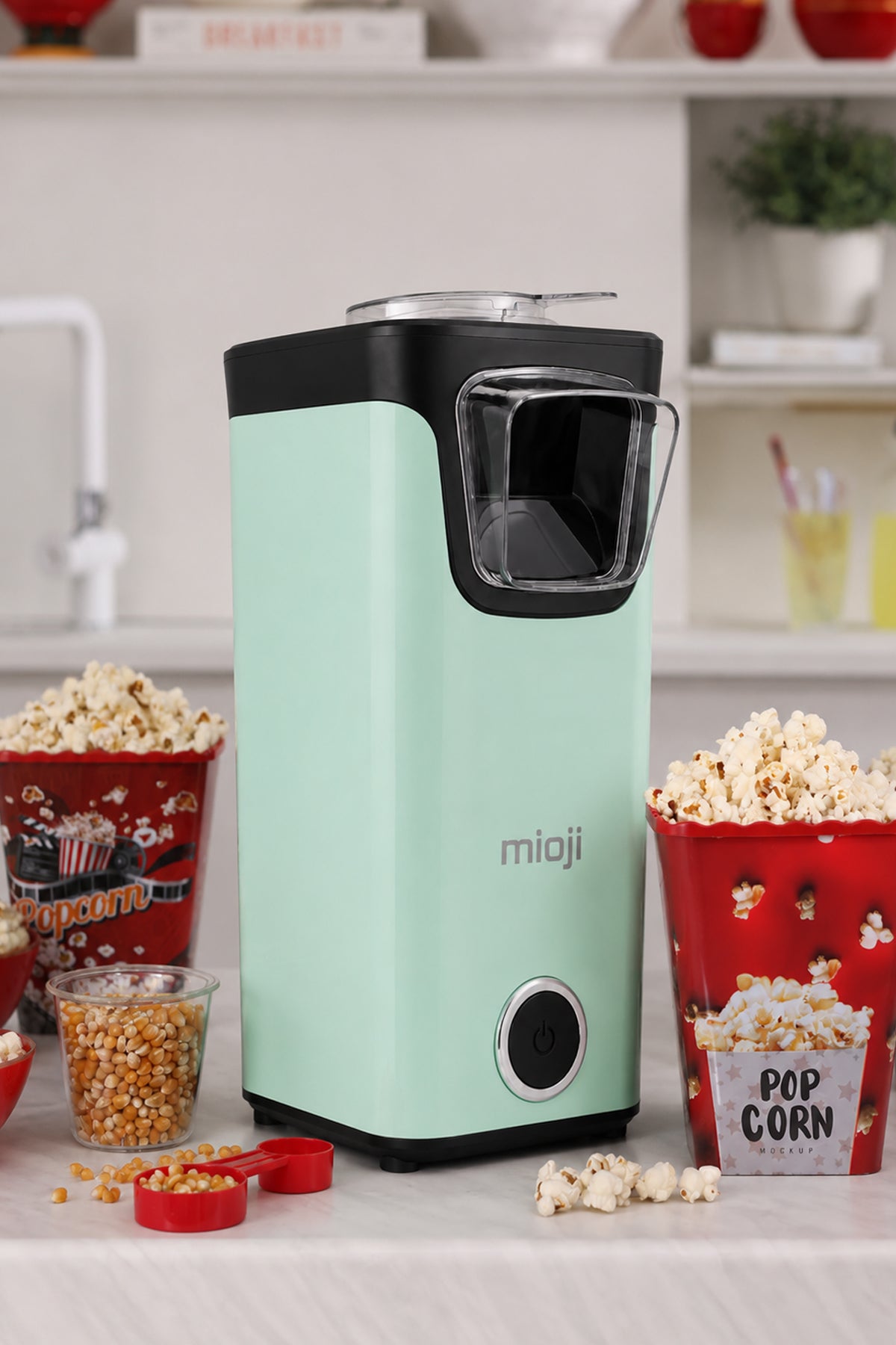 Mioji POPX1 Mısır Patlatma Makinesi Yeşil