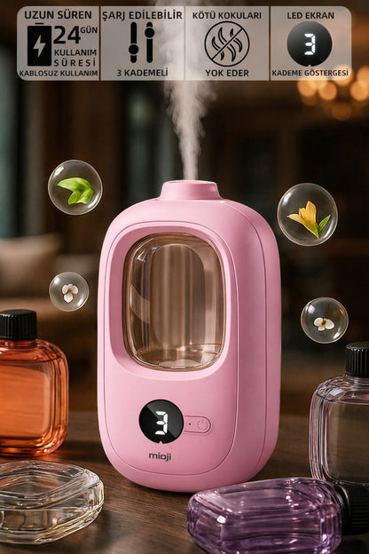 Mioji Smell 2x Oda Koku Makinesi Pembe