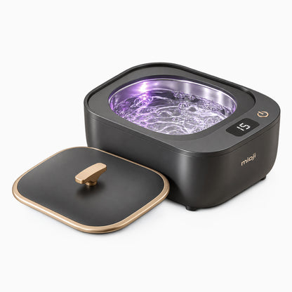 Mioji UV2C Takma Diş ve Şeffaf Plak Temizleme Cihazı Siyah