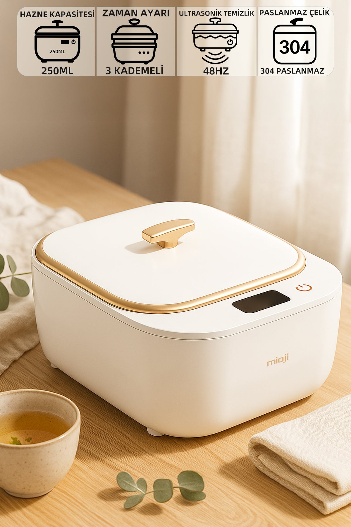 Mio UV2C Takma Diş Temizlik Cihazı Beyaz