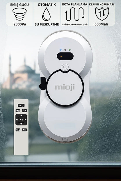 Mioji VLR2 Cam Temizleme Robotu Beyaz