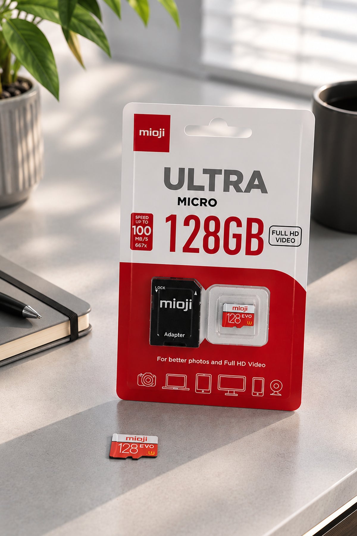 Mioji Evo Plus1 128GB MicroSD Kart