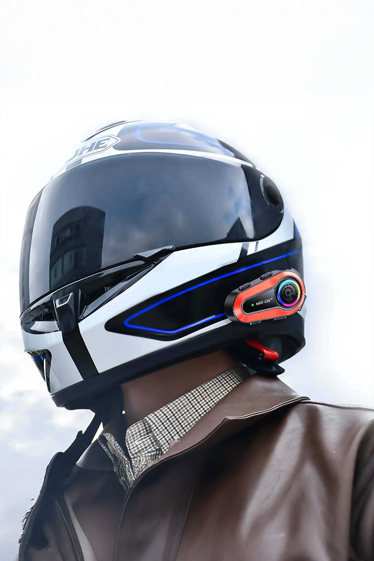 Mio 120 2x RGB İnterkom Kulaklık Turuncu