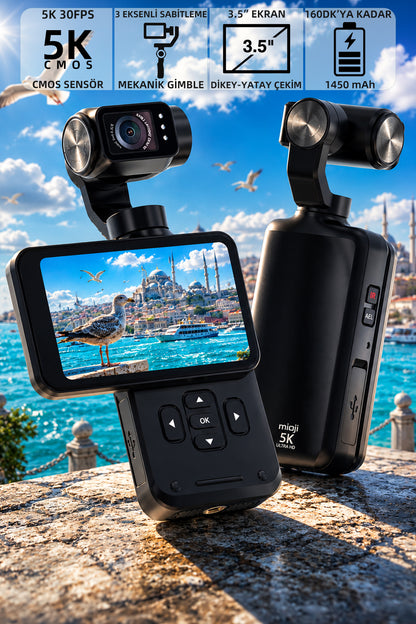 Mioji Pocket 3 Gimbal Kamera