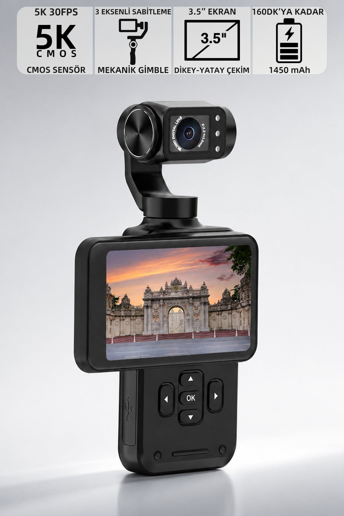 Mioji Pocket 3 Gimbal Kamera