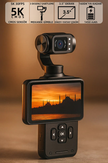 Mio Pocket 3 Gimbal Kamera