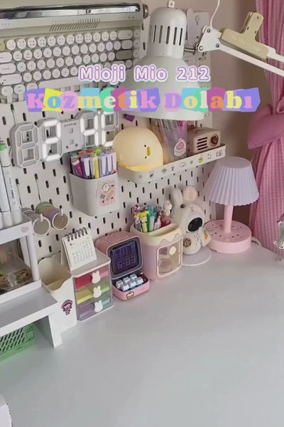 Mioji 212 Kozmetik Dolabı Beyaz