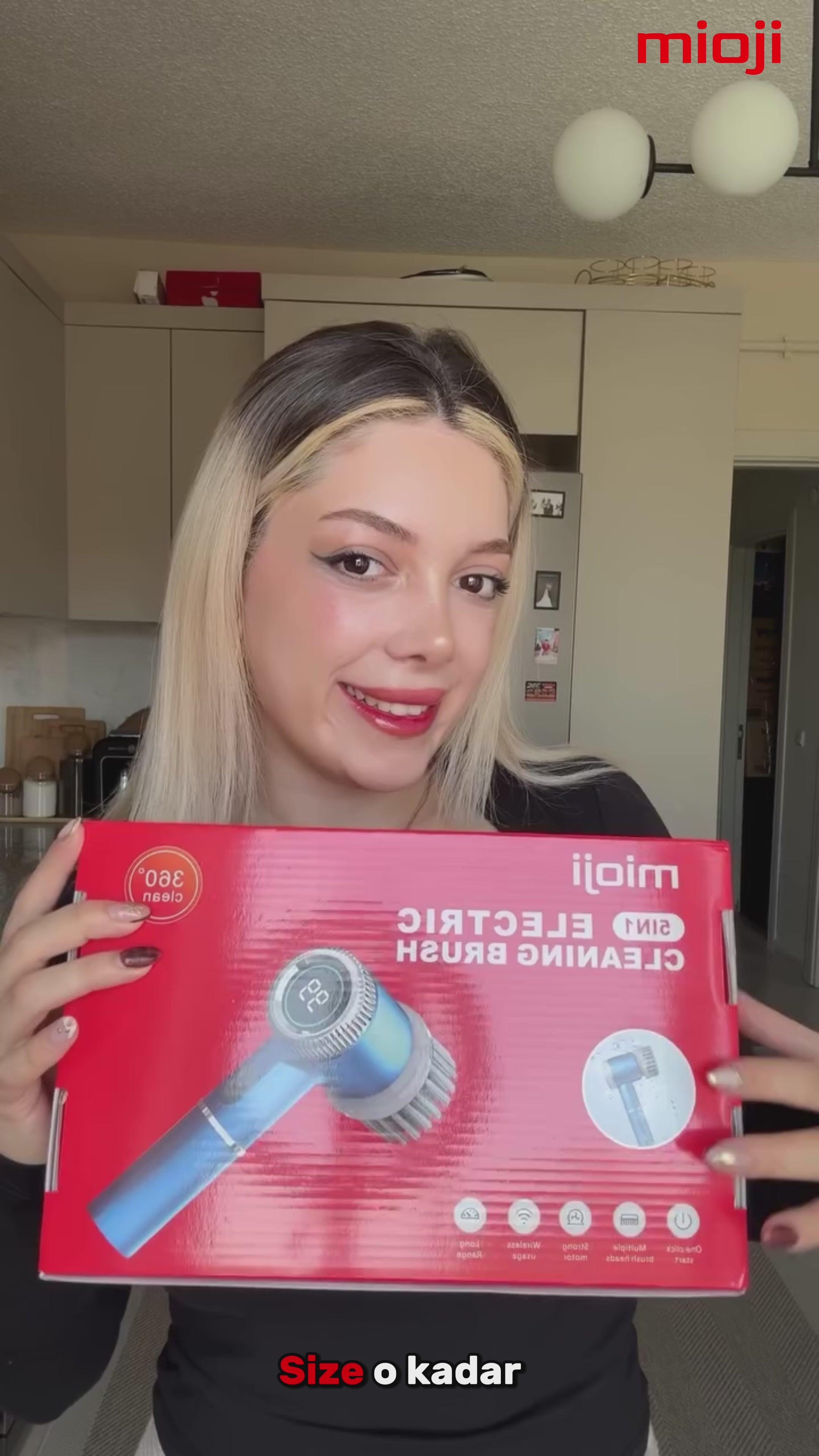 Mioji CB160 Temizlik Fırçası Mavi